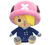 Original 25cm One Piece Anime Figure Zoro Luffy Chopper Plush Toys Cute Cartoon Plushie Stuffed Dolls Pendant Kids Xmas Gifts