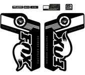Pegatinas compatibles con horquilla bici Fox G2 Geometry factory series 29''