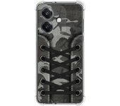 Tumundosmartphone Funda Silicona Antigolpes para Oppo A40 / A40m diseño Zapatillas 15 Dibujos