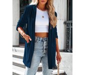 Gold velvet women's jacket Gold velvet suit jacket One-button solid color spring and autumn new loose gold velvet stretch po