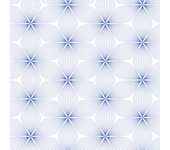 Papel Pintado Floral Geometico Azul