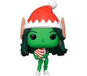 Figura Pop Marvel Holiday She-Hulk-Figura de Vinilo Coleccionable - Idea de Regalo- Mercancia Oficial - Juguetes para Niños y Adultos - Movies Fans - Muñeco para Coleccionistas y Exposición