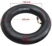 10x2.5/2.75 Inner Tube Tire 45° 10 Inch Electric Scooter Thicken Inner Tire Replacement Scooter Electric Scooter Skateboard