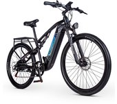 Shengmilo S26 Bicicleta eléctrica 500W Bafang motor  bici electrica para Adultos 48V17.5AH Batería Litio extraíble Electric Bicycle 27.5 Pulgadas Bicicleta de montaña ciclismo