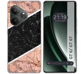 Tumundosmartphone Funda Silicona para Realme GT 6 / GT 6T 5G diseño Mármol 07 Dibujos