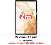 2pcs Pet Screen Protector For Samsung Galaxy Tab S7 Fe S9 Fe A9 Plus S6 Lite S7 S8 S9 A8 Plus Protective Clear Film No Glass