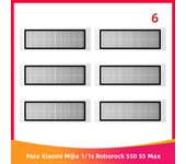 Compatible For Xiaomi Mi Robot Vacuum Cleaner 1 1S Roborock S4 S5 S50 S51 S6 S45 Max Spare Parts Main Side Brush Filter Brush