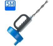 3/4/5M Meters Sewer Pipe Unblocker Snake Spring Pipe Dredging Tool for Bathroom Kitchen Hair Sewer Sink Pipeline Cleaning Tools