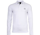 A|X ARMANI EXCHANGE Polo manga larga hombre - tapeta de botones, piqué, algodón stretch