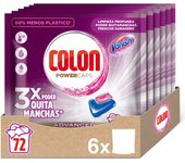 Colon Vanish Advanced Detergente para la ropa con agentes quitamanchas, formato cápsulas 72 Cápsulas
