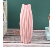 Flower Vase Decoration Home Plastic Vase White Imitation Ceramic Flower Pot