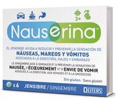 Nauserina Antimareos Jengibre 6 Comp