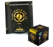 PANINI Fifa Club World Cup 2025 - Caja con 50 sobres o Album + caja 50 sobres para elegir  Copa Mundial de Clubes de la FIFA™- Colección Oficial Panini garantizado  
