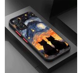 Starry Sky CatPhone Case for Xiaomi Redmi Note 7 8T 8 Pro 9S 9 Pro 10 Pro 10S 11(11S) 11ProPlus5G 12 Pro 4G 12 12S Cover