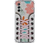 Funda Silicona Antigolpes para Vivo Y52 5G / Y72 5G diseño Zapatillas 09 Dibujos