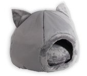 Cama para gatos GoGift kennel 40 x 40 x 34 cm gris
