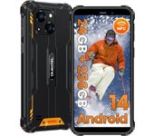 Teléfono Movil OUKITEL WP32 Pro 24GB+256GB/1TB Android 14, 6"  Movil Resistente 6300mAh Smartphone 4G Dual SIM/NFC/GPS/OTG
