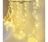 Artificial Pink Cherry Blossom Vine Lights Romantic Sakura LED Lamp String for Wedding Garden Arches Curtains Room Outdoor Decor