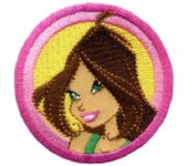 Parches Ropa Winx – Parche Bordado Ropa – (licencia oficial) – Magia – Fantasía – Winx Club – Flora – Hada – 6,5 x 6,5 cm. - Moda The Happy Patch