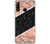Tumundosmartphone Funda Gel Tpu para Huawei P30 Lite diseño Mármol 07 Dibujos
