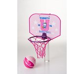Mini basket  infantil para niños y niñas, con diseños exclusivos de Hello Kitty (6535) Mini canasta de baloncesto. + REGALO BOLOS  Incluye una pelota. Ligero y fácil de montar. Calidad al mejor precio. De acuerdo a la normativa CE. +3 años