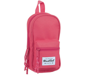 Plumier Mochila C/4 Port. Llenos Blackfit8 Fresa (Safta 442051747)