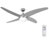 EDM Ventilador de Techo EDM Caspio Plateado/Niquel 60W Ø132cm Mando a Distancia - 33807 Techo Electrodomésticos Ventiladores
