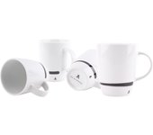 Set de 4 tazas calavera de 330ml en porcelana blanca Scalpers Home