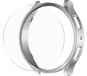 Glass+Case for Samsung Galaxy Watch 6 Classic 43mm 47mm Accessories PC Frame Protective Bumper galaxy Watch 6 40mm 44mm Cover
