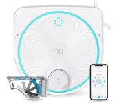SMARTBOT HOBOT LEGEE-D8 Eco Compactador – Robot Aspirador y Fregasuelos 4 en 1: Aspira, Friega, Barre y Pasa la Mopa – 1.300 Fregados/min, 3 Años de Garantía