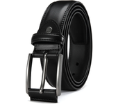 Men Belts High Quality Genuine Leather LONG Large Pin Buckle Metal Automatic Buckle Male Belts Strap Male