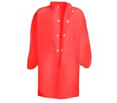 MONOUSO | Bata Industrial TST PP Con Velcro Sin Bolsillo Rojo XL 25gr (50 Uds)