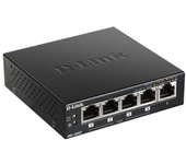 Switch D-Link DGS-1005P 5 Puertos/ RJ-45 10/100/1000 PoE