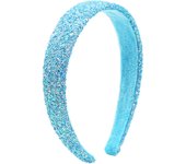 Glitter Headbands for Girls Princess Sparkly Wide Headband Kids Cute Alice Head Band for Children Thick Sparkle Bling Child Hair