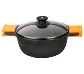 Cacerola bra efficient a270328/ ø28cm/ aluminio fundido/ apta para inducción