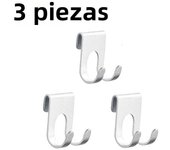 1/3pcs Aluminum Hook Shower Glass Door Hook Free Hole Towel Rack Hanger Key Organizer Bathroom plug Shaver Storage Holder Hook