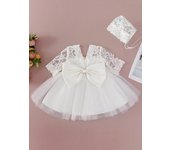 Premium Quality Kids' Embroidery Apparel for Summer Baby Frock Children's Party Garments