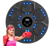 Máquina inteligente de boxeo de música, entrenador de boxeo electrónico con guantes, máquina de entrenamiento de música