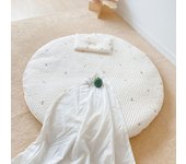 INS Nordic Cartoons Mat for Children Baby Play Mat Round Carpet Super Soft Playmat Newborn Photography Props Living Room Carpet