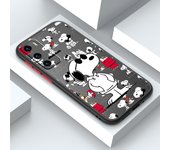 Cartoon S-Snoopyes For OPPO A98 A96 A94 A78 A77 A76 A74 A72 A57 A56 A55 A53 Frosted Translucent Hard Phone Case