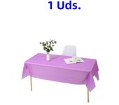 1pc Reusable Tablecloths 137x183cm BPA Free Plastic Dining Table Cover Cloth for Parties Picnic Camping Disposable Tablecloths