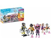 PLAYMOBIL STUNT SHOW 71399 MECANICOS BOXER CARRERA