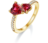 New 925 Silver Ring Zircon Shining Red Bow Ring Original S925 Finger wedding Ring DIY Women Fine Jewelry Gift
