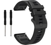 22mm 26mm Width Soft Silicone Watch Strap For Garmin Fenix 8 7 7X Pro 6 6X 5 5X Plus QuickFit Band For Epix Pro Gen 2 47mm 51mm