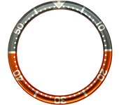 38mm*31.5mm Flat Resin Aluminium Watch Bezel Insert Fits SKX007 SKX009 SRPD Watch Case NH36 NH35 Movement Men Watch Parts