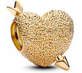 Charm Corazón Cupido de Pandora con Baño de Oro - Regalo ideal para San Valentín