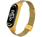 Milanese Loop Strap For Xiaomi Mi Band 6 5 4 3 Stainless Steel Magnetic Bracelet Metal Wristband for Miband 5 6 Strap Smart Band