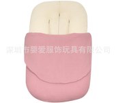 Funda de cuna para bebé, hilo de algodón, funda de almohada biónica, funda extraíble, suministros para bebé, funda de almohada transpirable