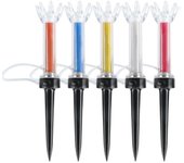 79mm/90mm 5pcs golf Tees With Original package Plastic Step Down Golf Ball tee Holder Local Ret Golf Training Practice tees