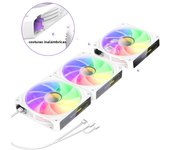 Aigo L12 Rgb Fan Ventoinha PC 120mm Computer Case Fans Cooler Kit No Wire Connection 4pin PWM CPU Cooling Fan Argb Ventilador